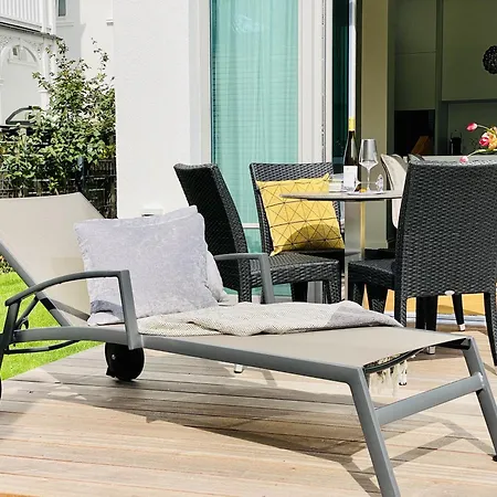 Appartement Luxus Sonnensuite In Der Strandvilla Charlotte *