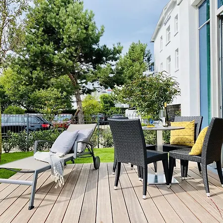 شقة Luxus Sonnensuite In Der Strandvilla Charlotte بينز