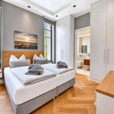 Luxus Sonnensuite In Der Strandvilla Charlotte דירה בינץ